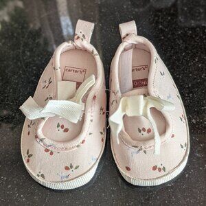 Carter's Sweet Sneaker-like Baby Shoes, 0-3 mo., Pink Floral